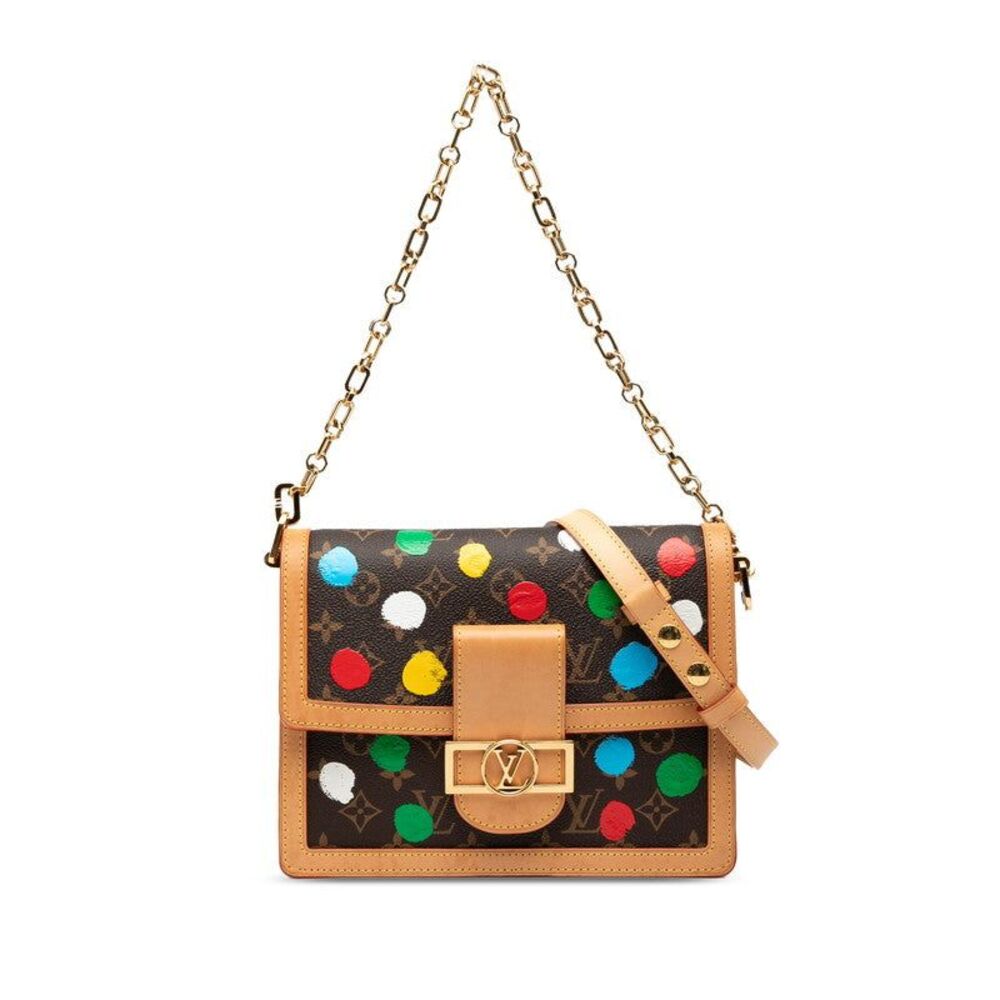 Louis Vuitton Sac Dauphine MM Monogram 2way Bag
